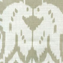 6460-31 ISLAND IKAT Dove Grey on White Quadrille Fabric