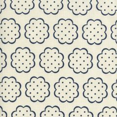 JF01060-07 SYBIL New Navy on Tint Quadrille Fabric
