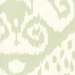 306045W MALAYA Celadon On Almost White Quadrille Wallpaper