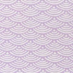 8180W-01 SETO II Lilac on White Quadrille Fabric