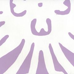 2480-19WP SIGOURNEY REVERSE LARGE SCALE Lavender On White Quadrille Wallpaper