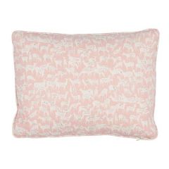 SO17772312 FAUNA Schumacher Pillow-16" x 12"-Dusty Pink