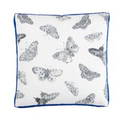 SO17943004 BURNELL BUTTERFLY Schumacher Pillow-18" x 18"-Black and White