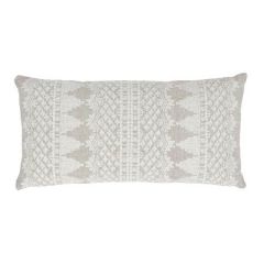 SO7547218 WENTWORTH EMBROIDERY Schumacher Pillow-24" x 12"-Natural