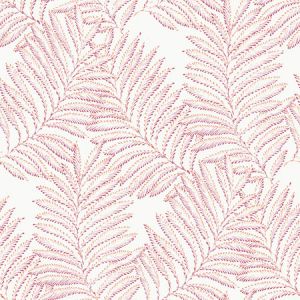 2973-90502 Finnley Pink Inked Fern Brewster Wallpaper