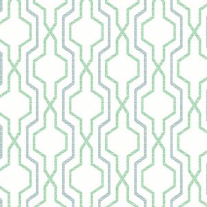 2973-90605 Rion Green Trellis Brewster Wallpaper