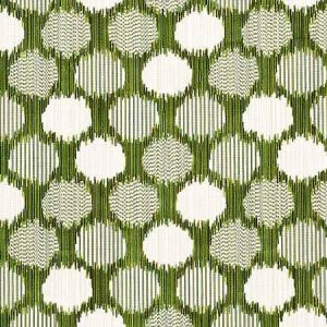 73922 CIRQUE VELVET Green Schumacher Fabric