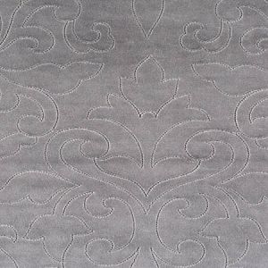 CH 0205 0662 CLASSIC VELVET Steel Scalamandre Fabric