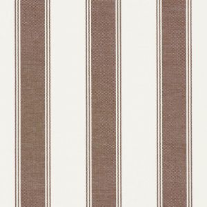 75822 RAFE STRIPE Berber Brown Schumacher Fabric