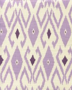 8080-07 LOCKAN Lavender Purple on Tint Quadrille Fabric