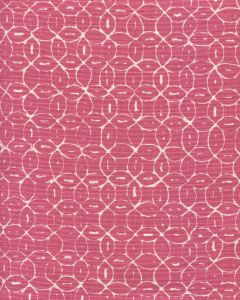 6455-14 MELONG BATIK REVERSE Magenta on Tint Quadrille Fabric