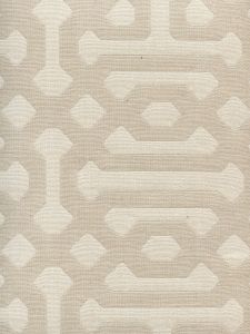 306400F WISCASSET Beige Ivory Quadrille Fabric