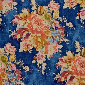 OSTRUP Blue Magnolia Fabric