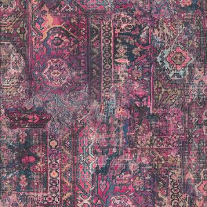 RH536539 Hamadan Purple Textile Brewster Wallpaper