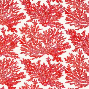 T10120 MARINE CORAL Coral Thibaut Wallpaper