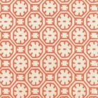 8150-07 CEYLON BATIK Orange on Tint Quadrille Fabric