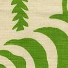 AC101-37 FERNS UNI Jungle Green on Tint Quadrille Fabric