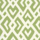 AC115-03 JUAN LES PINS Jungle Green on Tint Quadrille Fabric