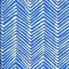 AC303-35 PETITE ZIG ZAG Pacific Blue on Tint Quadrille Fabric