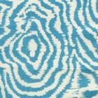 AC809-05 MELOIRE REVERSE Turquoise on Tint Quadrille Fabric