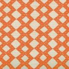 AC920-11 HANDSTITCH Orange Quadrille Fabric