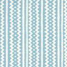 AC935-11 RIC RAC Pale Sky Blue On Tinted Linen Cotton Quadrille Fabric