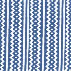 AC935WH-08 RIC RAC New Navy On White Linen Cotton Quadrille Fabric