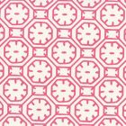 8150WP-06 CEYLON BATIK Magenta On Almost White Quadrille Wallpaper