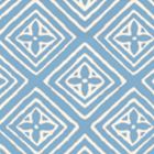2490-43WP FIORENTINA Zibby Blue On Almost White Quadrille Wallpaper