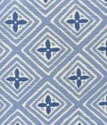 2500-15 FIORENTINA TWO COLOR French Blue New Navy Quadrille Fabric