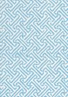 3080-05 JAVA JAVA New Blue on White Linen Quadrille Fabric
