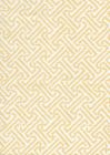 3080-02 JAVA JAVA Yellow on White Linen Quadrille Fabric