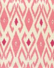 8080-03 LOCKAN Pink Magenta on Tint Quadrille Fabric