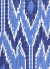 7300-03 LUCAYA IKAT MULTI Sky Blue Quadrille Fabric