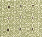 149-40 NITIK II Sage Green Brown Quadrille Fabric