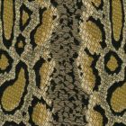 010911T PYTHONE Multi Tan with Gold Quadrille Fabric