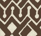 AC107-38 SAHARA Brown on Tint Quadrille Fabric
