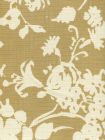8130-01 SILHOUETTE REVERSE Camel on Tint Custom Only Quadrille Fabric