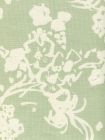 8130-02 SILHOUETTE REVERSE French Green on Tint Custom Only Quadrille Fabric