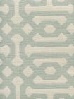 306402F WISCASSET French Green Ivory Quadrille Fabric