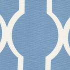 303715F-01 MIRADOR REVERSE ONE COLOR French Blue on Tint Quadrille Fabric