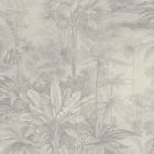 RH551136 Anamudi Silver Tropical Canopy Brewster Wallpaper