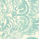 2330-03OWP SAN MARCO Turquoise On Off White Quadrille Wallpaper