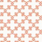 SC 0005WP88373 WP88373-005 SUZHOU LATTICE Coral Scalamandre Wallpaper